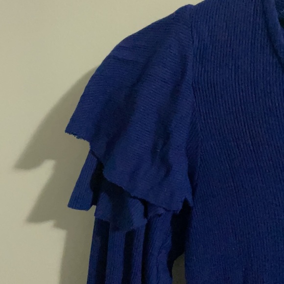 Free People Ruffle Shoulder Top - Picture 3 of 4